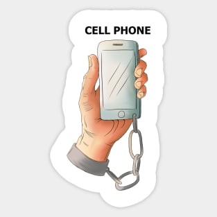 CELL PHONE Sticker